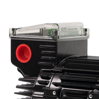 AC input motor connector cutout