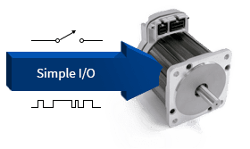 ClearPath-MC controlled with simple I/O